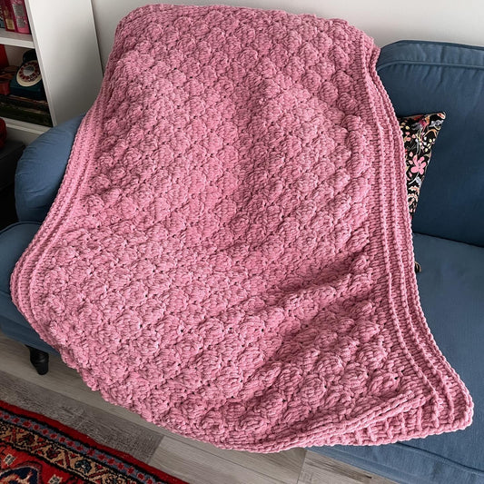 PATTERN: Puffy Diamond Baby Blanket - ILoveMyBlanket