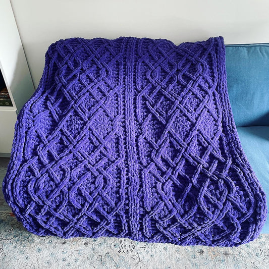 PATTERN: Celtic Tapestry Blanket