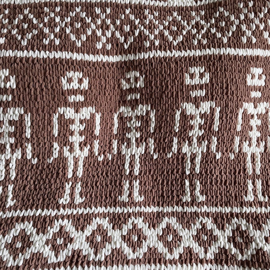 PATTERN: Skeleton Scandinavian Blanket - ILoveMyBlanket