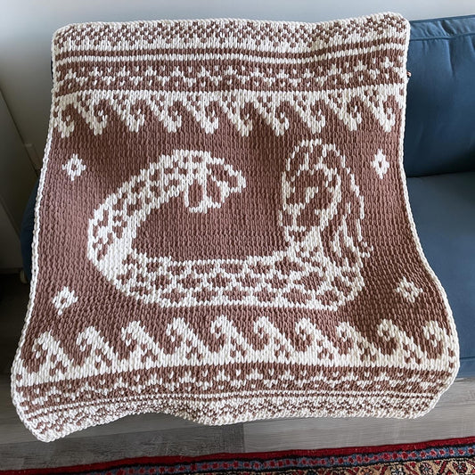 PATTERN: Mer-Lion Scandinavian Blanket - ILoveMyBlanket