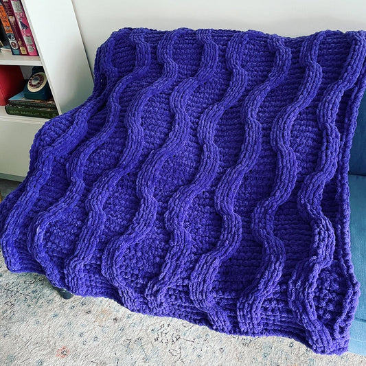 PATTERN: Squishy Squiggle Blanket - ILoveMyBlanket