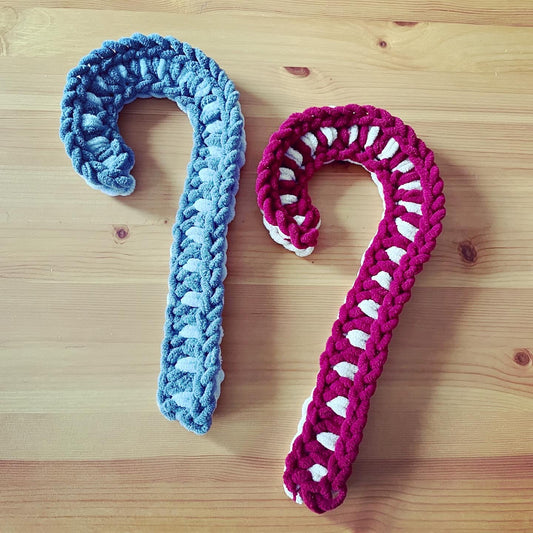 PATTERN: Candy Cane Ornament - ILoveMyBlanket