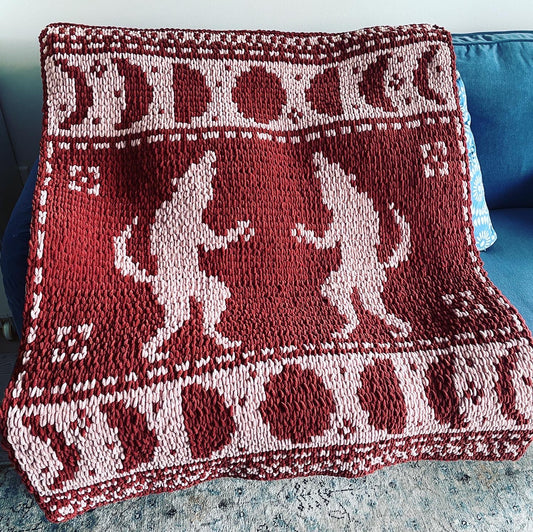 PATTERN: Werewolf Scandinavian Blanket - ILoveMyBlanket