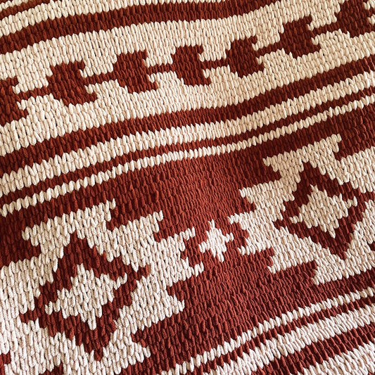 PATTERN: Stormcloud Southwest Blanket - ILoveMyBlanket