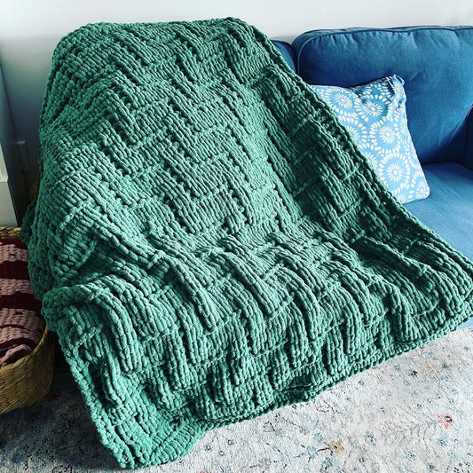 PATTERN: Diagonal Zig-Zag Blanket - ILoveMyBlanket