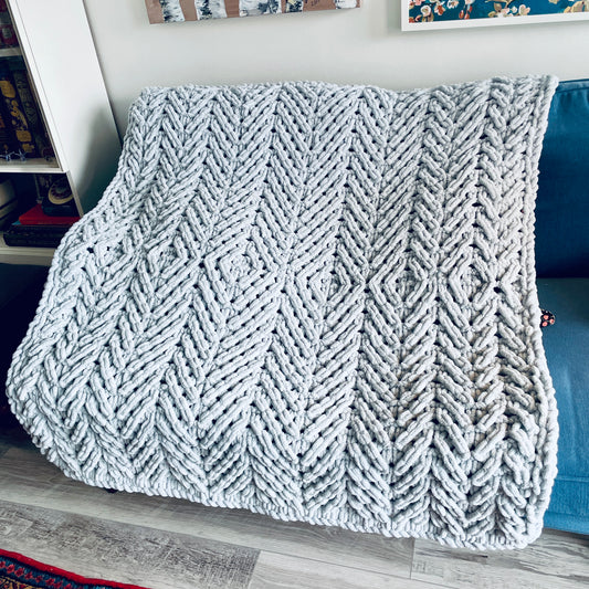 PATTERN: Convergence Throw Blanket - ILoveMyBlanket