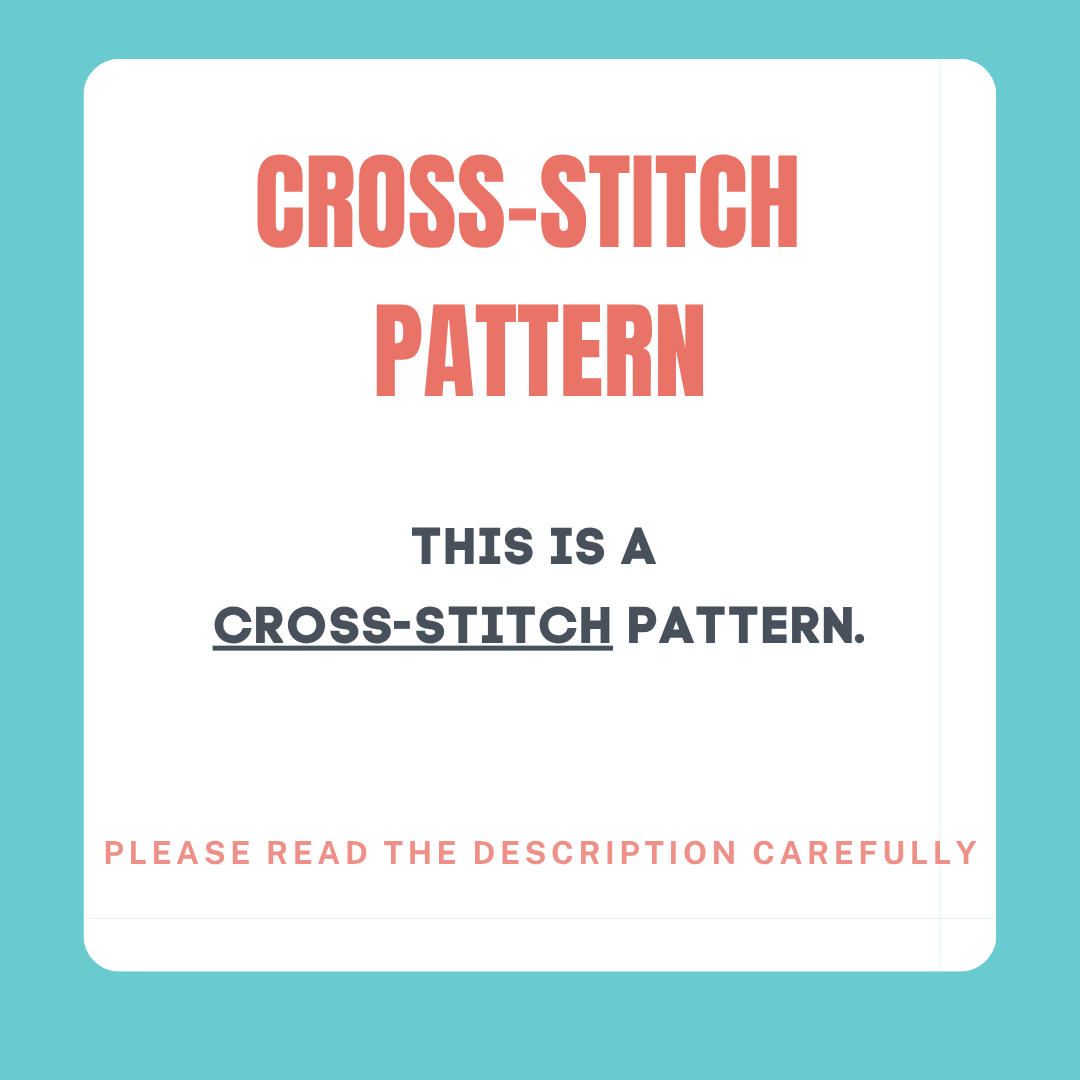 CROSS STITCH PATTERN - ILoveMyBlanket