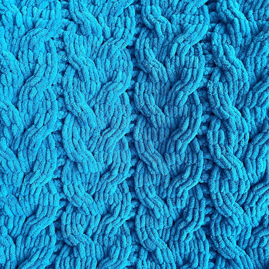 PATTERN: Crooked Cable Blanket - ILoveMyBlanket