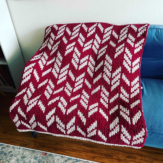 Broken Chevron Blanket - ILoveMyBlanket