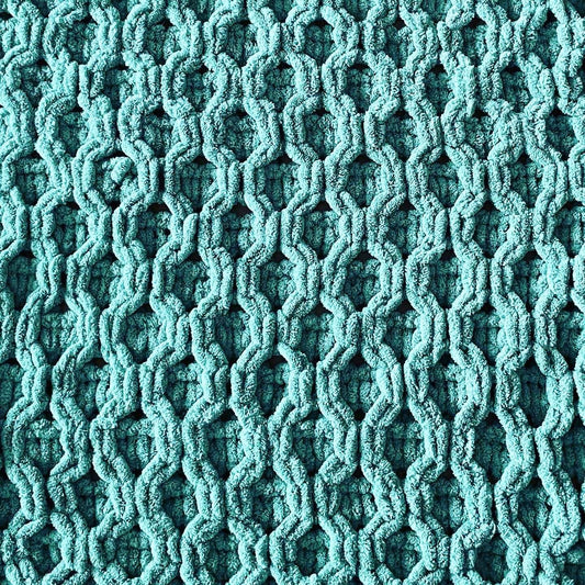 PATTERN: Classic Honeycomb Blanket - ILoveMyBlanket