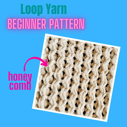 PATTERN: Diamond Honeycomb Blanket - ILoveMyBlanket