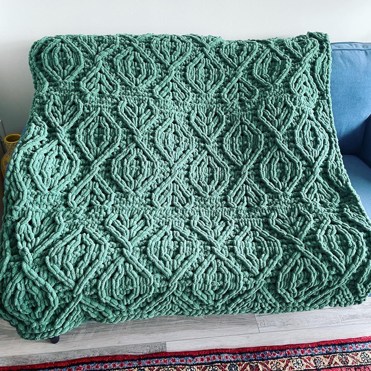 PATTERN: Fish Scale Blanket – ILoveMyBlanket