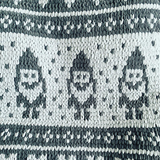 PATTERN: Gnomes Scandinavian Blanket - ILoveMyBlanket
