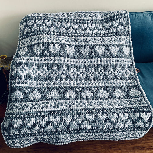 All My Love Scandinavian Blanket - ILoveMyBlanket