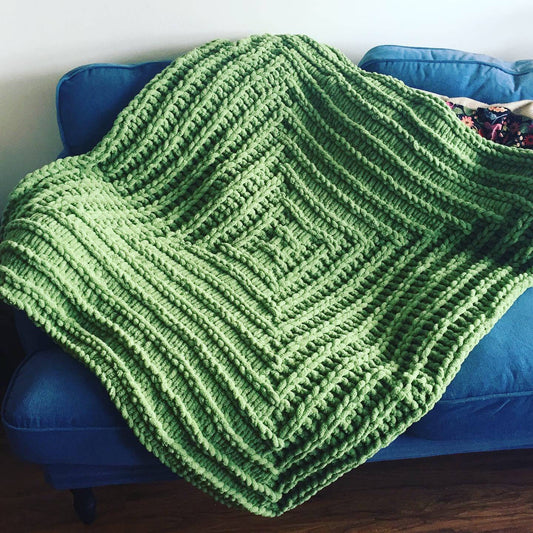 PATTERN: Concentric Squares Blanket - ILoveMyBlanket