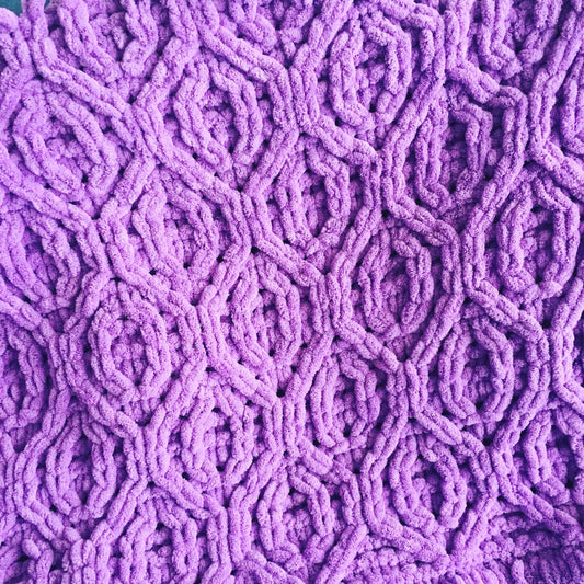 PATTERN: Hexagon Tile Blanket - ILoveMyBlanket