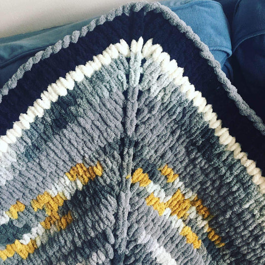 PATTERN: Infinity Square Blanket - ILoveMyBlanket