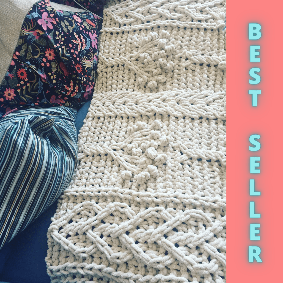 Aran blanket knitting pattern clearance