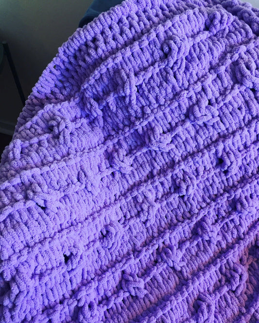 PATTERN: Popcorn Garland Baby Blanket - ILoveMyBlanket