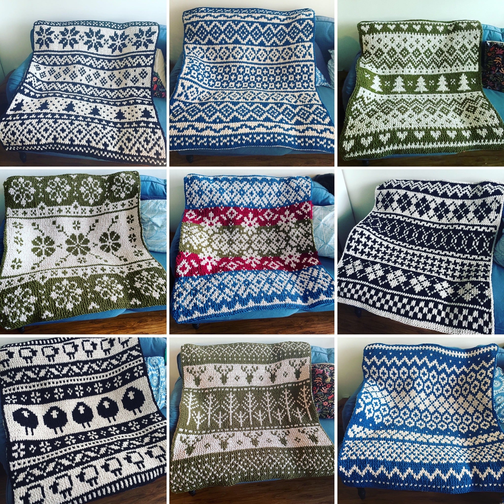 Double-Stranded Loop Yarn Patterns – ILoveMyBlanket