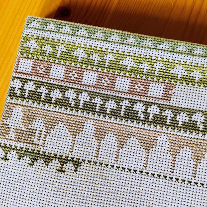 CROSS STITCH PATTERN: Toadstools