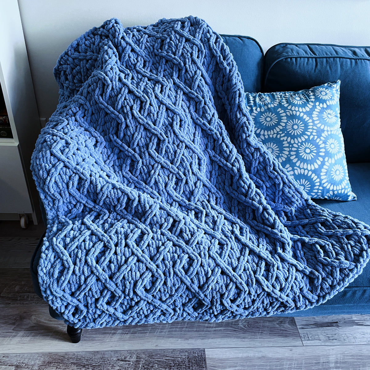 PATTERN: Box Lattice Blanket – ILoveMyBlanket