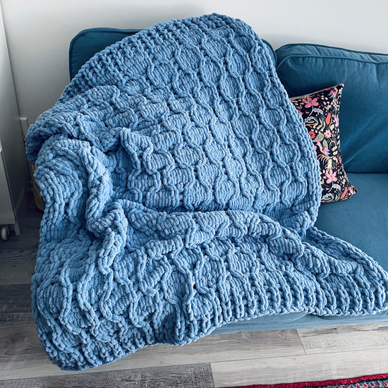 PATTERN: Cobblestone Blanket – ILoveMyBlanket