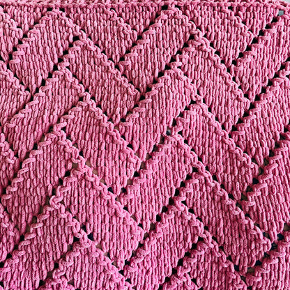 PATTERN: Lace Herringbone Blanket - ILoveMyBlanket