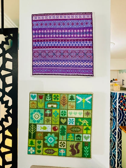 CROSS STITCH PATTERN: Nordic Sampler - ILoveMyBlanket