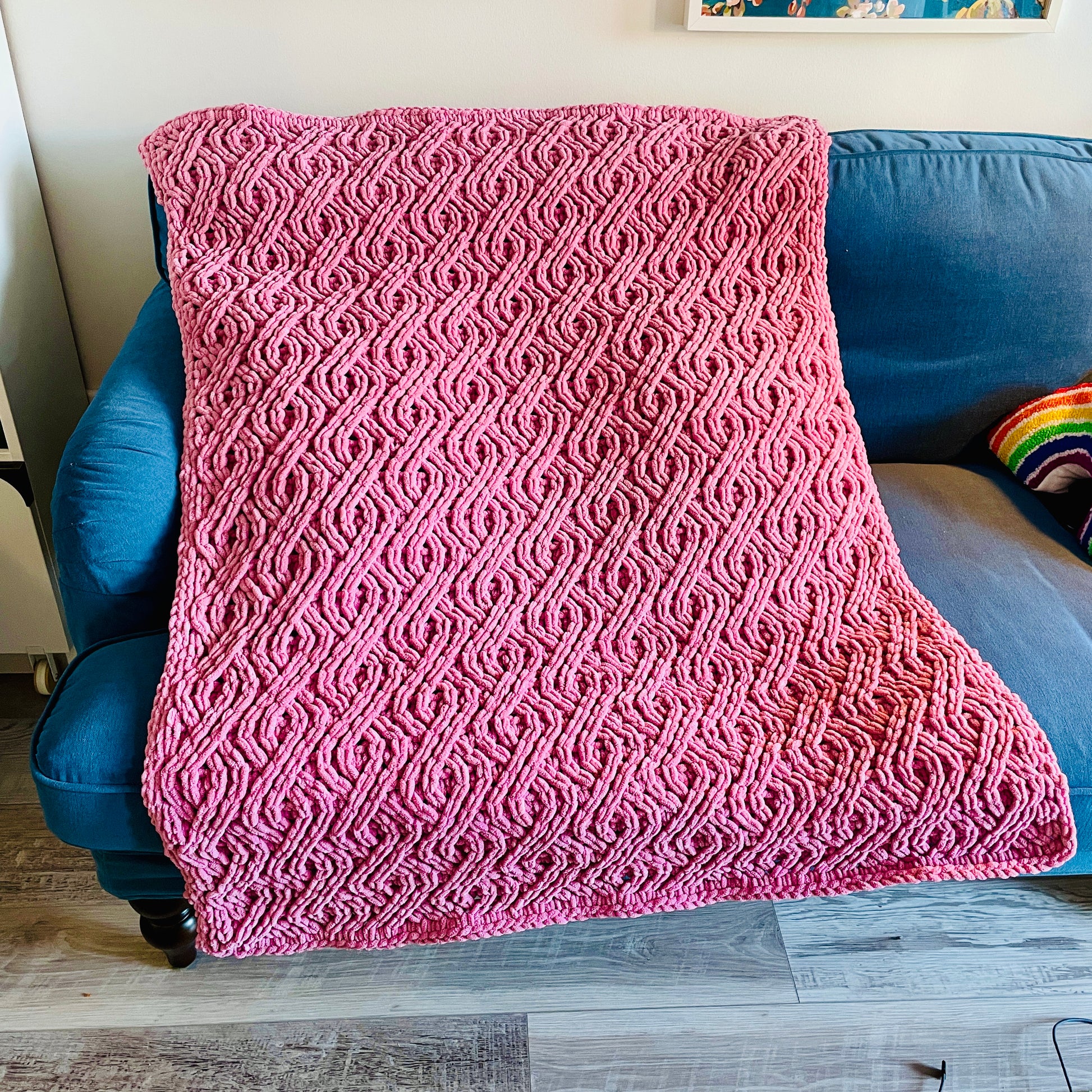 PATTERN: Swirl and Twirl Blanket - ILoveMyBlanket