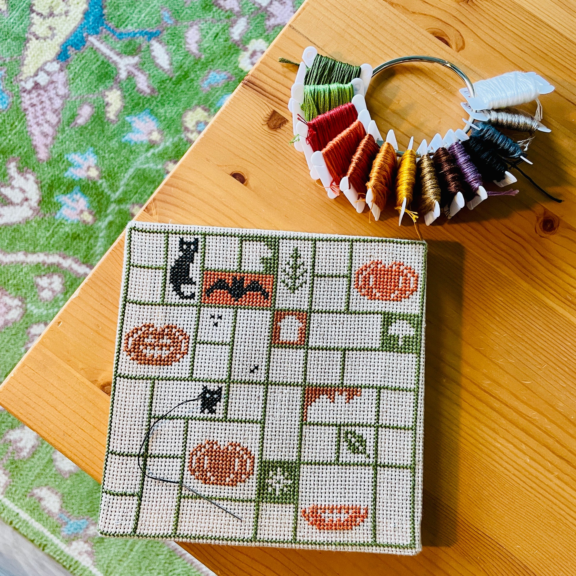 CROSS STITCH PATTERN: Spooky Autumn - ILoveMyBlanket