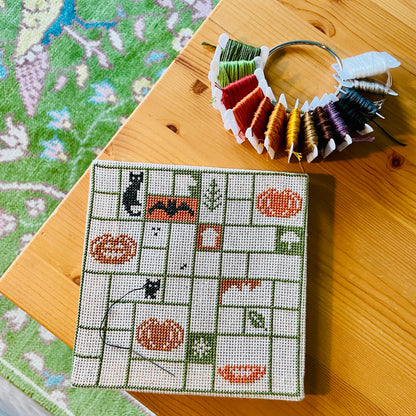 CROSS STITCH PATTERN: Spooky Autumn - ILoveMyBlanket