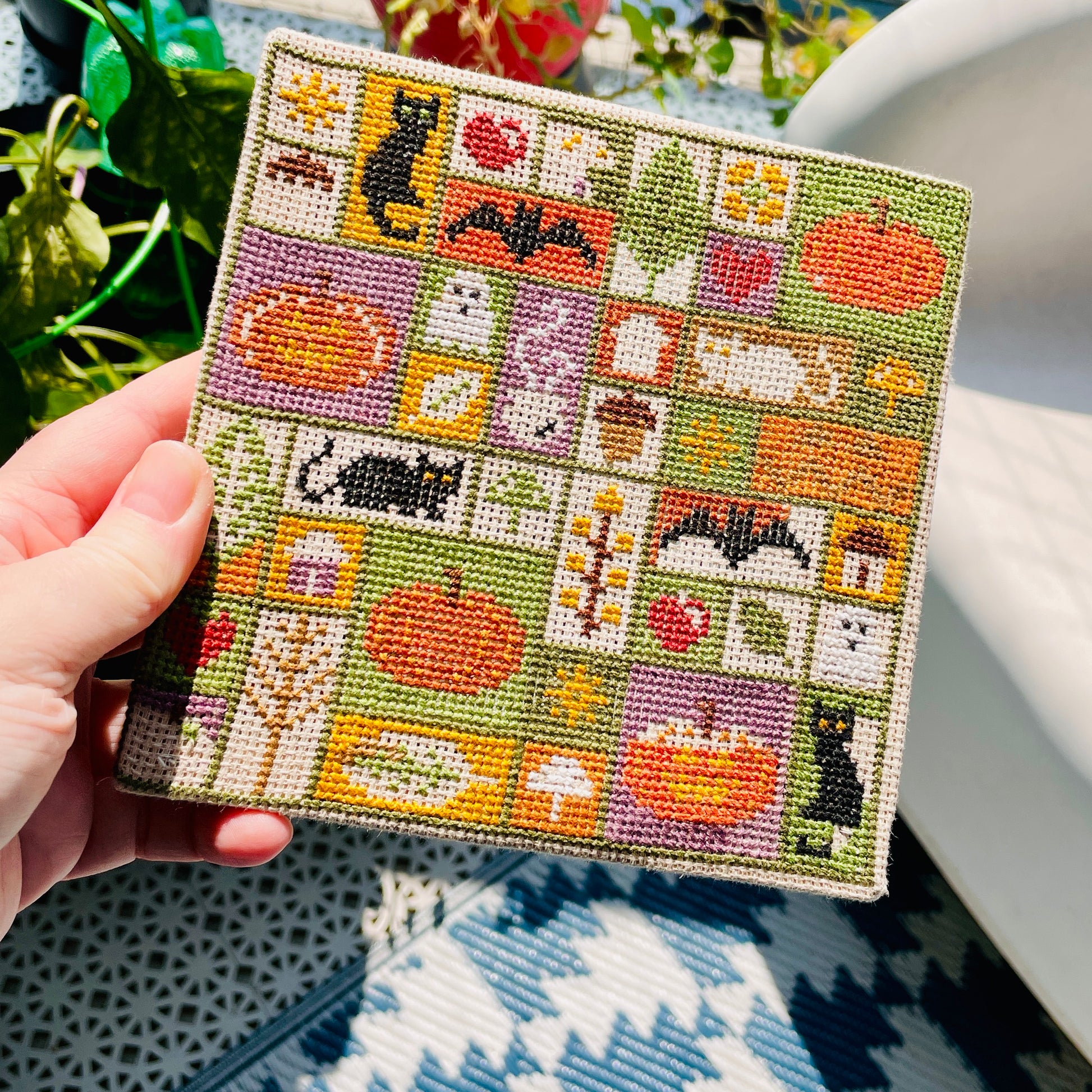 CROSS STITCH PATTERN: Spooky Autumn - ILoveMyBlanket