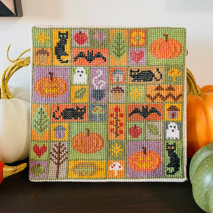 CROSS STITCH PATTERN: Spooky Autumn - ILoveMyBlanket