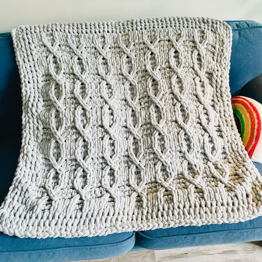 PATTERN: Octagon Squares Baby Blanket - ILoveMyBlanket