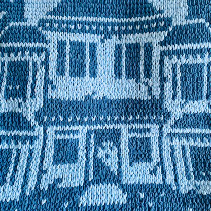 PATTERN: Once Upon a Haunted House Blanket