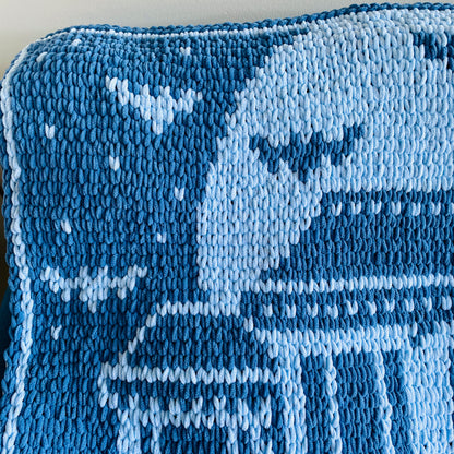 PATTERN: Once Upon a Haunted House Blanket