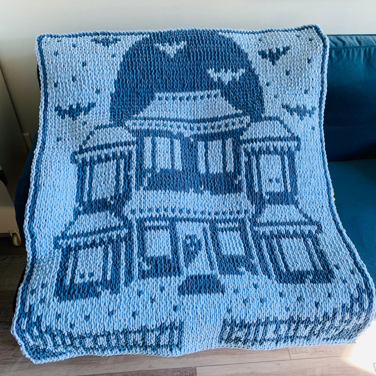 PATTERN: Once Upon a Haunted House Blanket