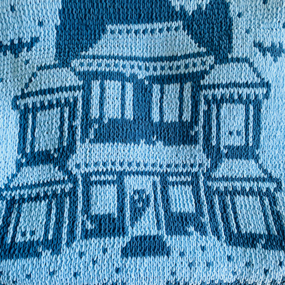 PATTERN: Once Upon a Haunted House Blanket