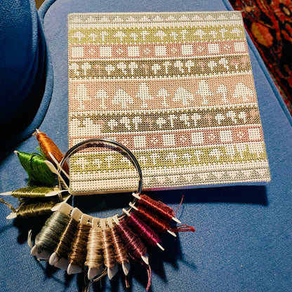 CROSS STITCH PATTERN: Toadstools