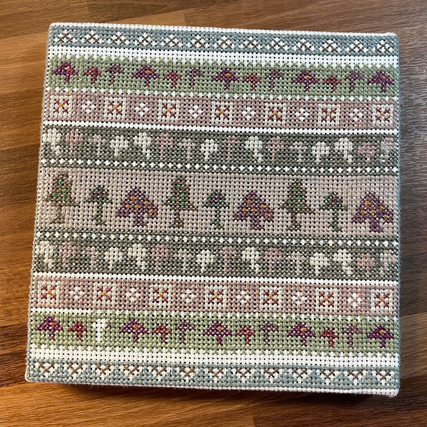 CROSS STITCH PATTERN: Toadstools