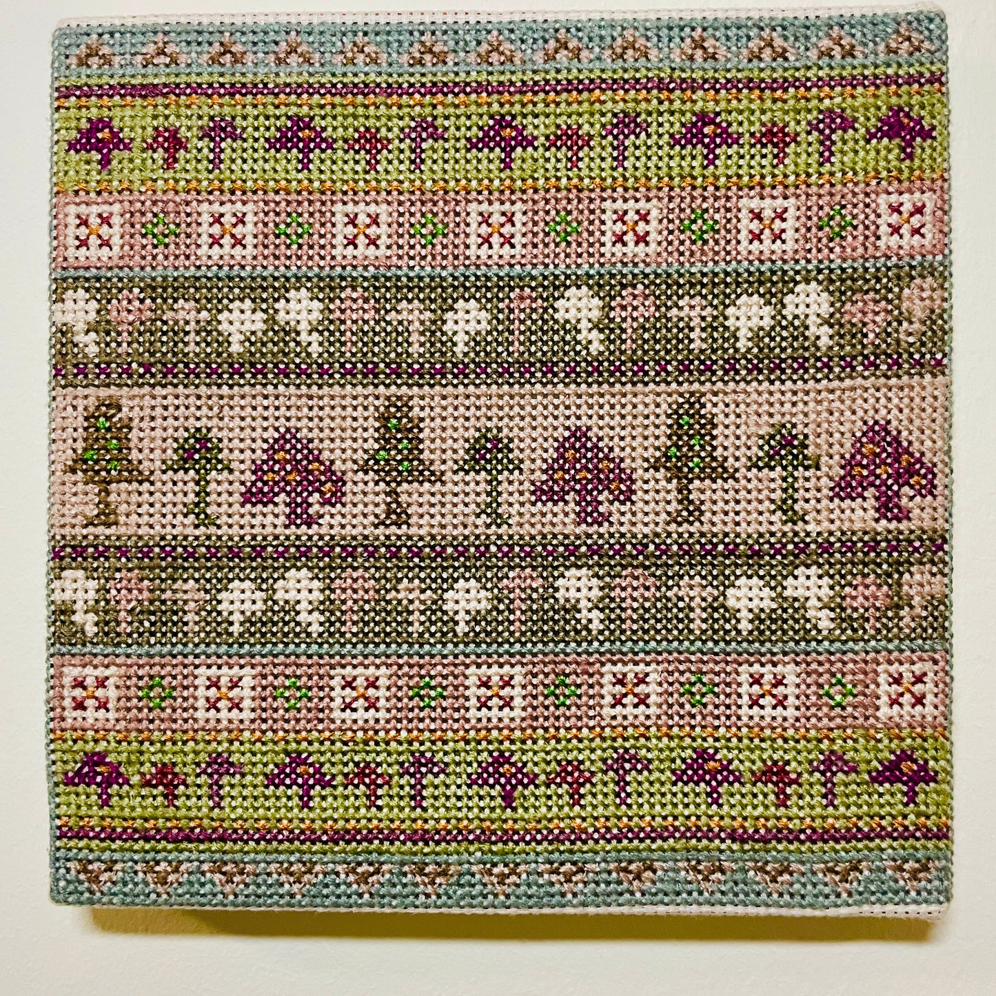 CROSS STITCH PATTERN: Toadstools