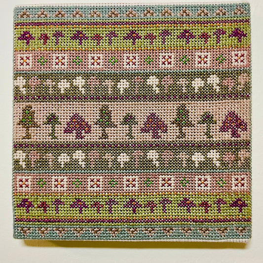 CROSS STITCH PATTERN: Toadstools