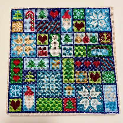 CROSS STITCH PATTERN: Happy Holidays