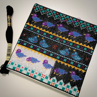 CROSS STITCH PATTERN: Early Bird - ILoveMyBlanket