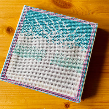 CROSS STITCH PATTERN: Spring Tree