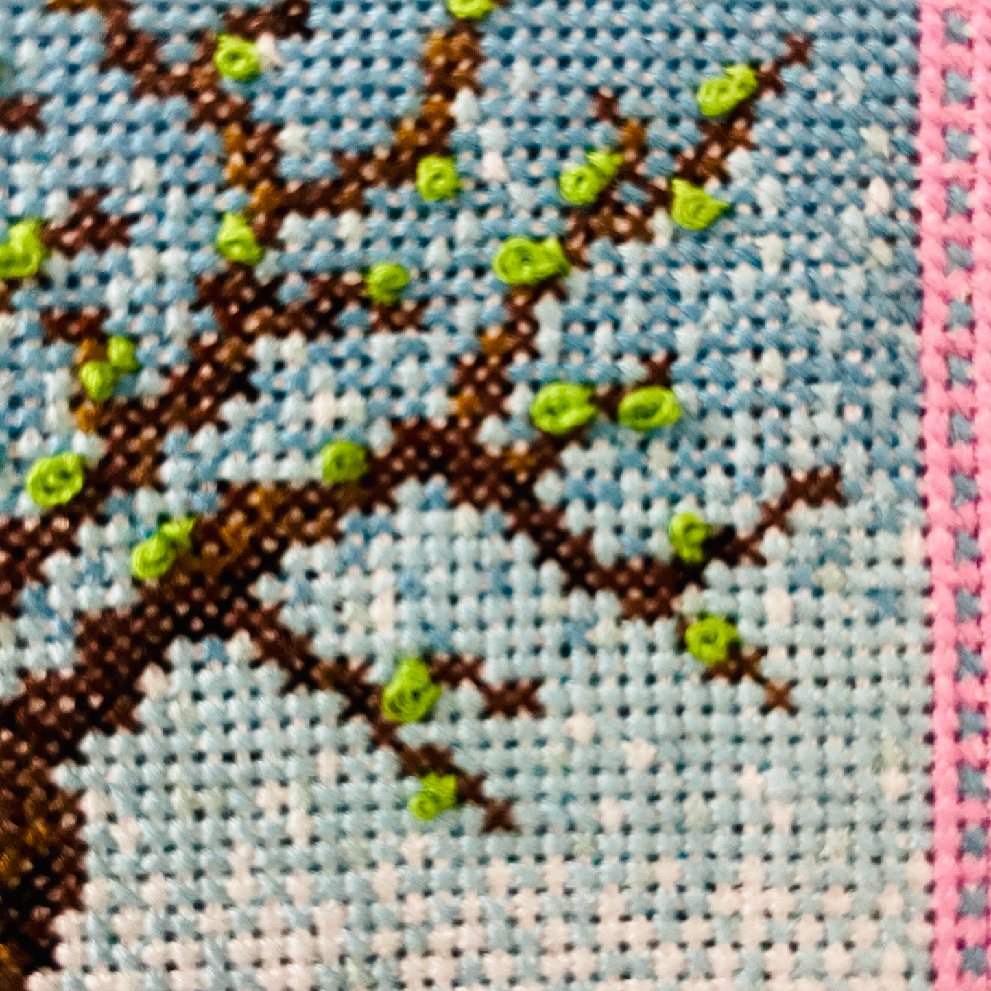 CROSS STITCH PATTERN: Spring Tree