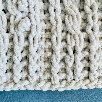 PATTERN: Celtic Symphony Cable Blanket - ILoveMyBlanket
