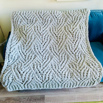 PATTERN: Seaweed Forest Blanket - ILoveMyBlanket