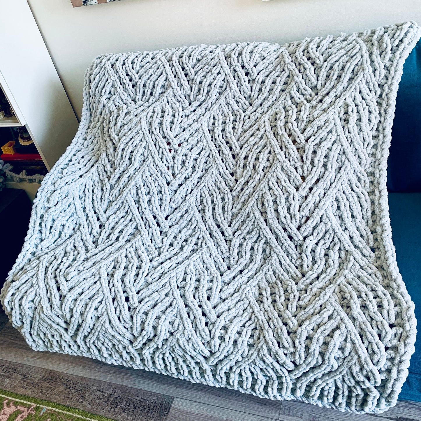 PATTERN: Seaweed Forest Blanket - ILoveMyBlanket